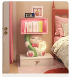 Home Furniture Cat Statue Living Room Side Table Floor Decor Children's Room Bedside Tables Resin Animal Sculpture Storage Rack