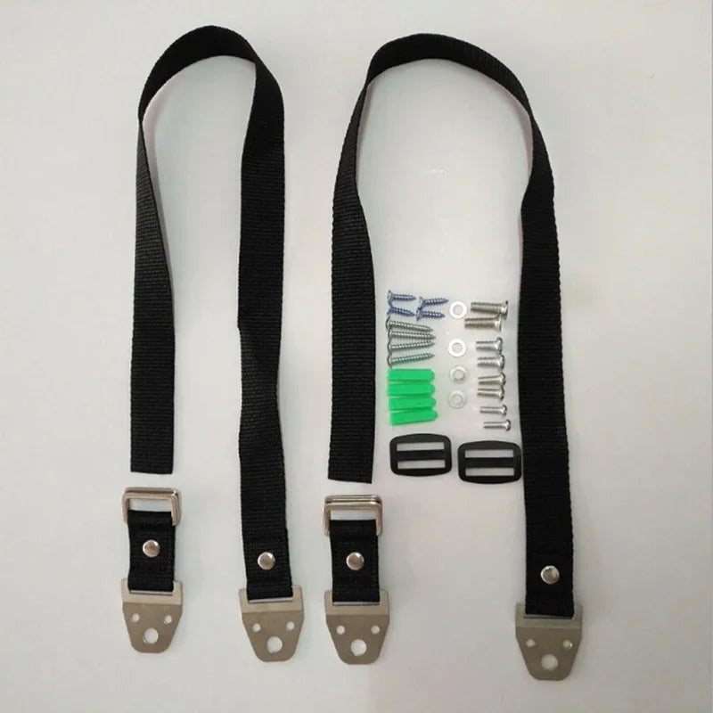 2pcs/Pack Baby Safety Anti-Tip Straps For Flat TV And Furniture Wall Strap Child Lock Protection From Children Products