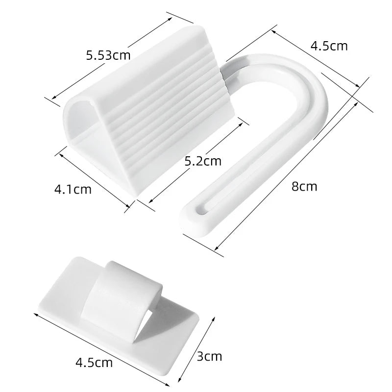 2pcs Finger Guard Baby Proofing Child Safety Plastic Door Stoppers Kids Safety Finger Pinch Hinge Guard Protector
