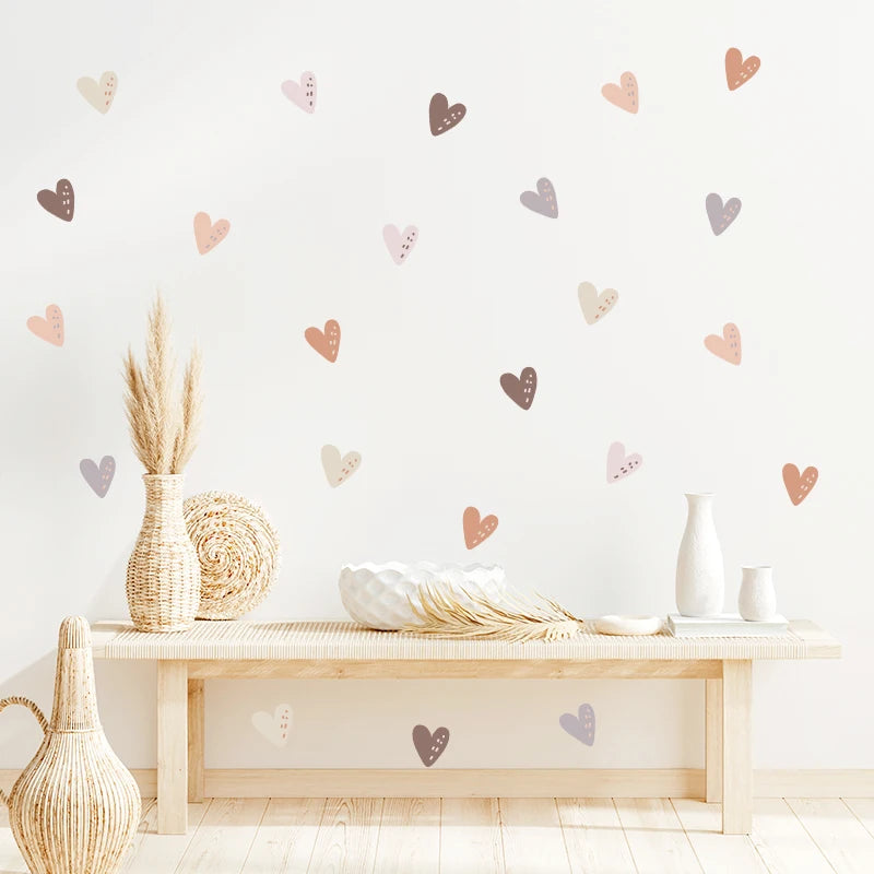 Heart Wall Decals for Nursery