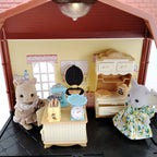 Miniature Items Dollhouse Furniture Accessories Living Room Bedroom Supermarket Shopping Games Family Interaction Doll Kids Toys