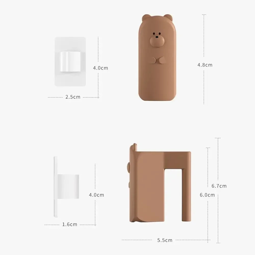Baby Safety Door Stopper Anti Pinch Finger Guard Gap Protector for Child Proofing Home Nursery Room Preventing Slamming Injuries