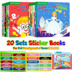 Montessori Cartoon Sticker Activity Book