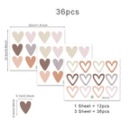 Heart Wall Decals for Nursery