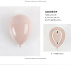 Modern Home Background Wall Children's Room Lovely Cartoon Stereoscopic Creative Ceramics Balloon Wall Hanging Wall Decoration