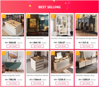 Nordic Kid Living Room Cabinets Office Standing Organize Toys Cabinet House Shelves Meuble De Rangements Home Accessories