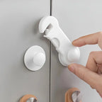 4Pcs Baby Safety Locks Child Proof Cabinet Drawer Door Latches Anti-Pinch Protector