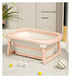 Foldable Baby Bathtub for Newborns & Toddlers – Space-Saving Bath Tub with Easy Storage Lightweight & Portable Design