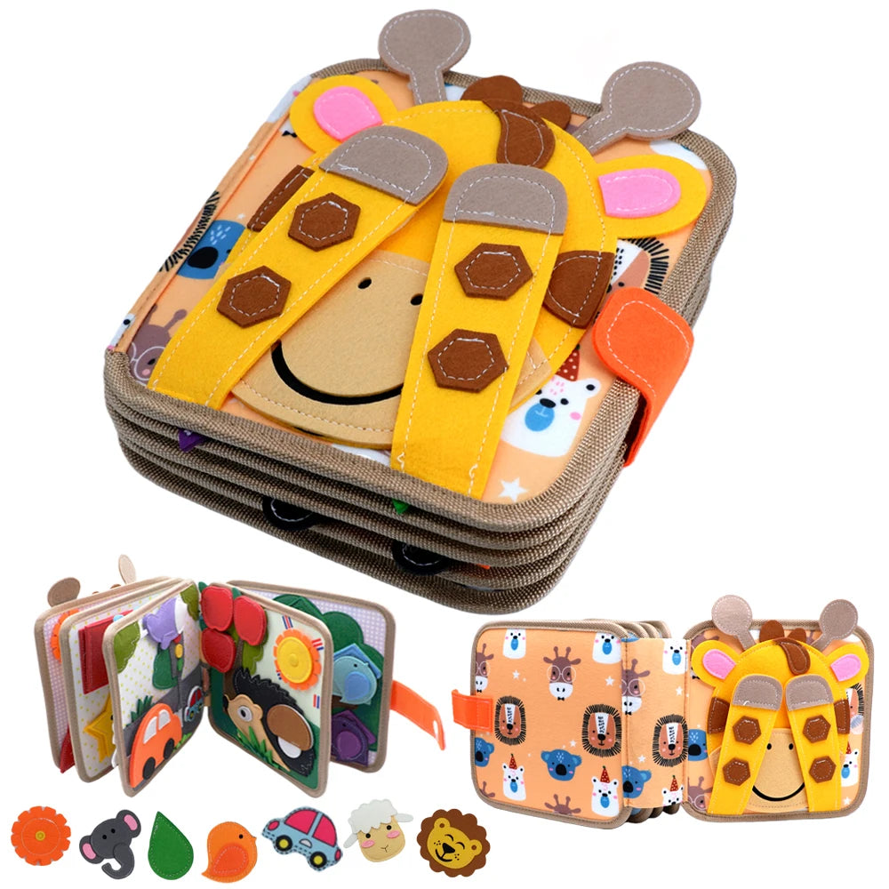3D Touch & Feel Montessori Baby Book