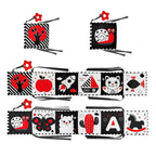 High-Contrast Crinkle Cloth Baby Book