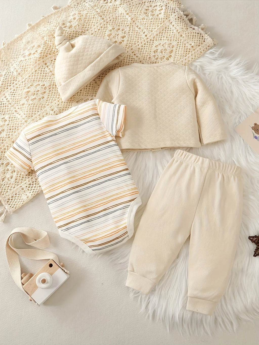 4-Piece Baby Autumn & Winter Set