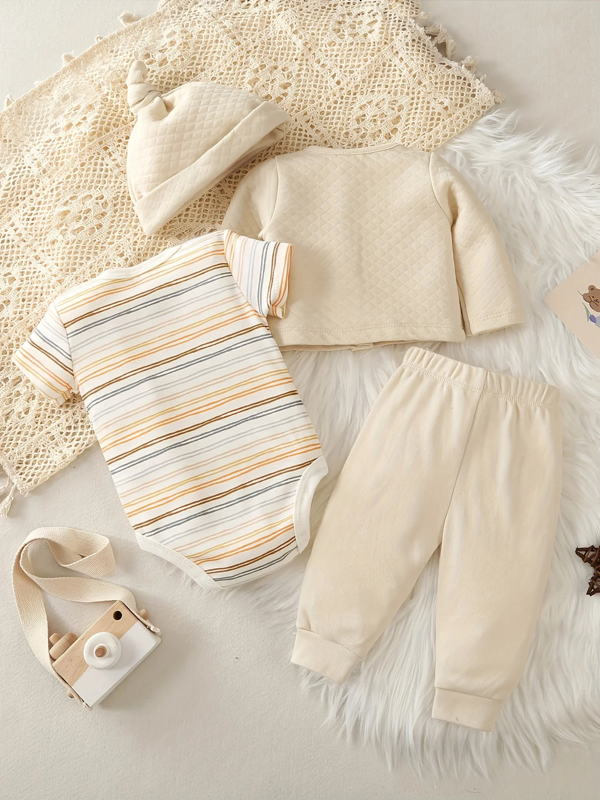 4-Piece Baby Autumn & Winter Set