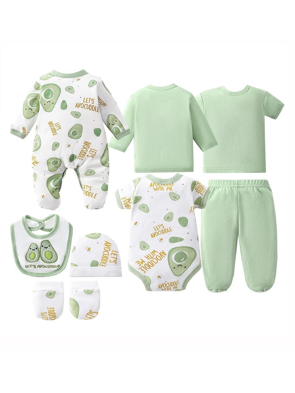 8-Piece Newborn Baby Essentials Set