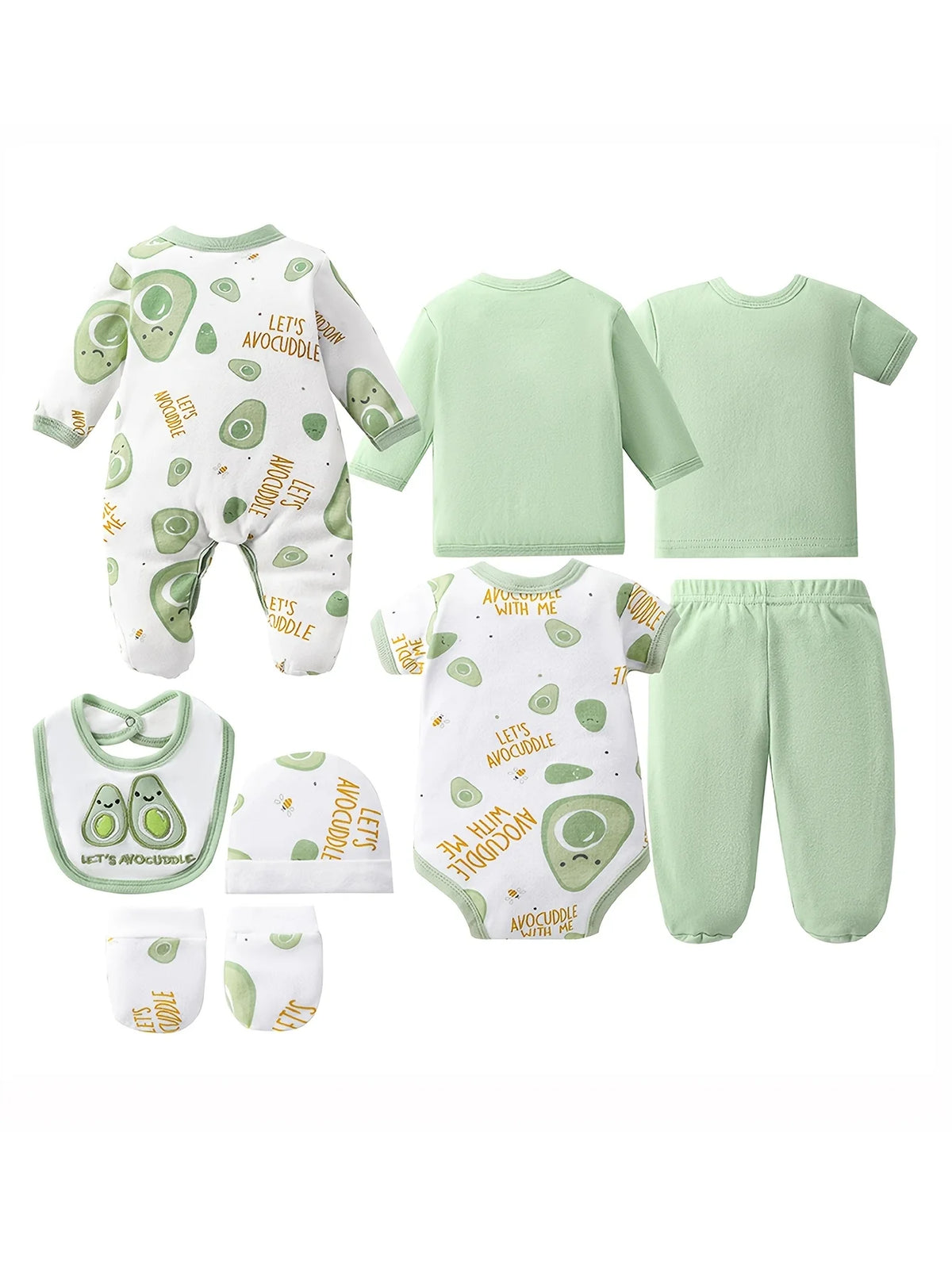 8-Piece Newborn Baby Essentials Set