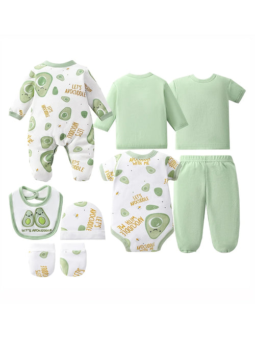 8-Piece Newborn Baby Essentials Set