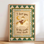 Animal-themed Baby Room Posters: Stylish and Playful Animal Prints Whimsical Canvas Wall Art Suitable for Modern Baby Room De