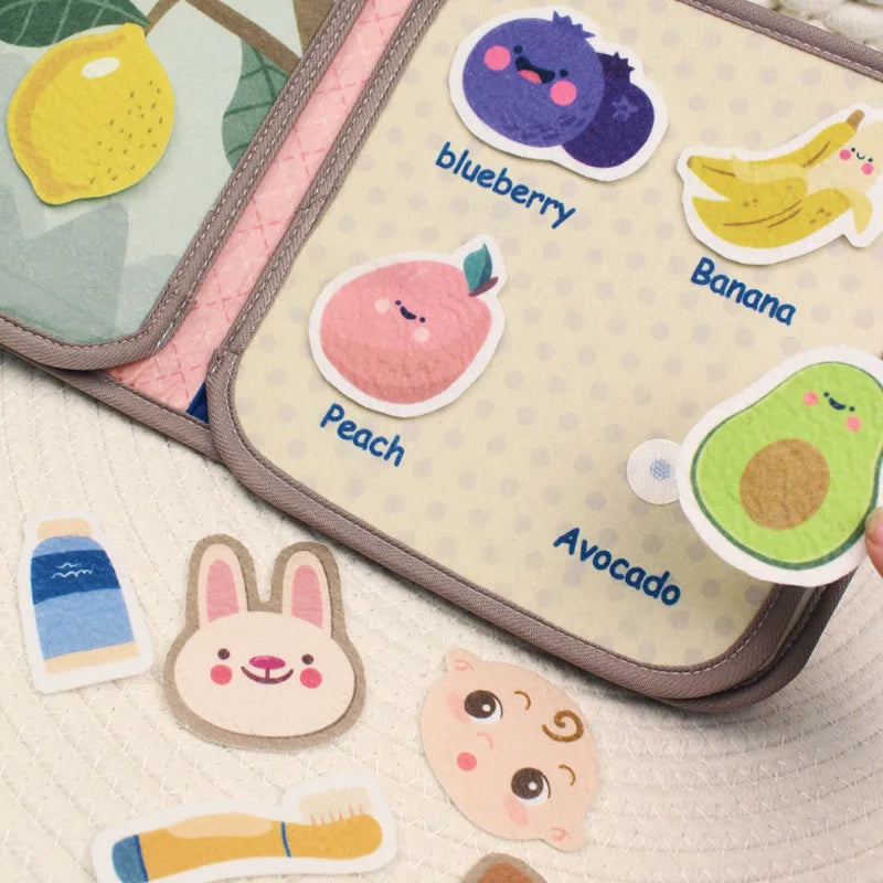 Montessori Animal Busy Book