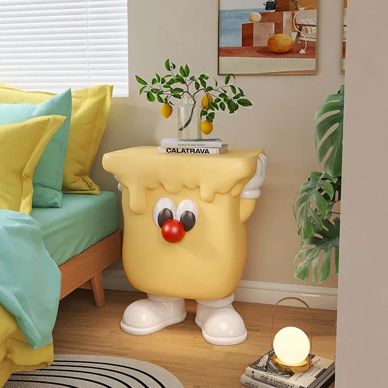 Modern Minimalist Cute  Bedside Cabinet Unique Design Night Table For Kids Mesitas De Noche Dormitorio Bedroom Furniture