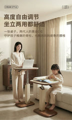 Modern Multifunctional Mobile Sofa End Side Table Can Be Lifted Living Room Small Coffee Table Bedroom Small Desk Home Furniture