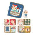 Montessori Soft Cloth Activity Book