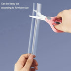 1/2/3M Baby Safety Self Adhesive Kids Collision Proof Soft Bumper Transparent PVC Protection Table Edge Guard Protector Strip