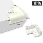 10pcs Soft Baby Proofing Corner Guards - Pre-Taped Table Corner Protector for Child Safety Furniture Bumper & Sharp Edge