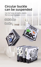 High-Contrast Soft Baby Cloth Book