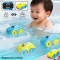 Clockwork Amphibious Bath Toy Cars