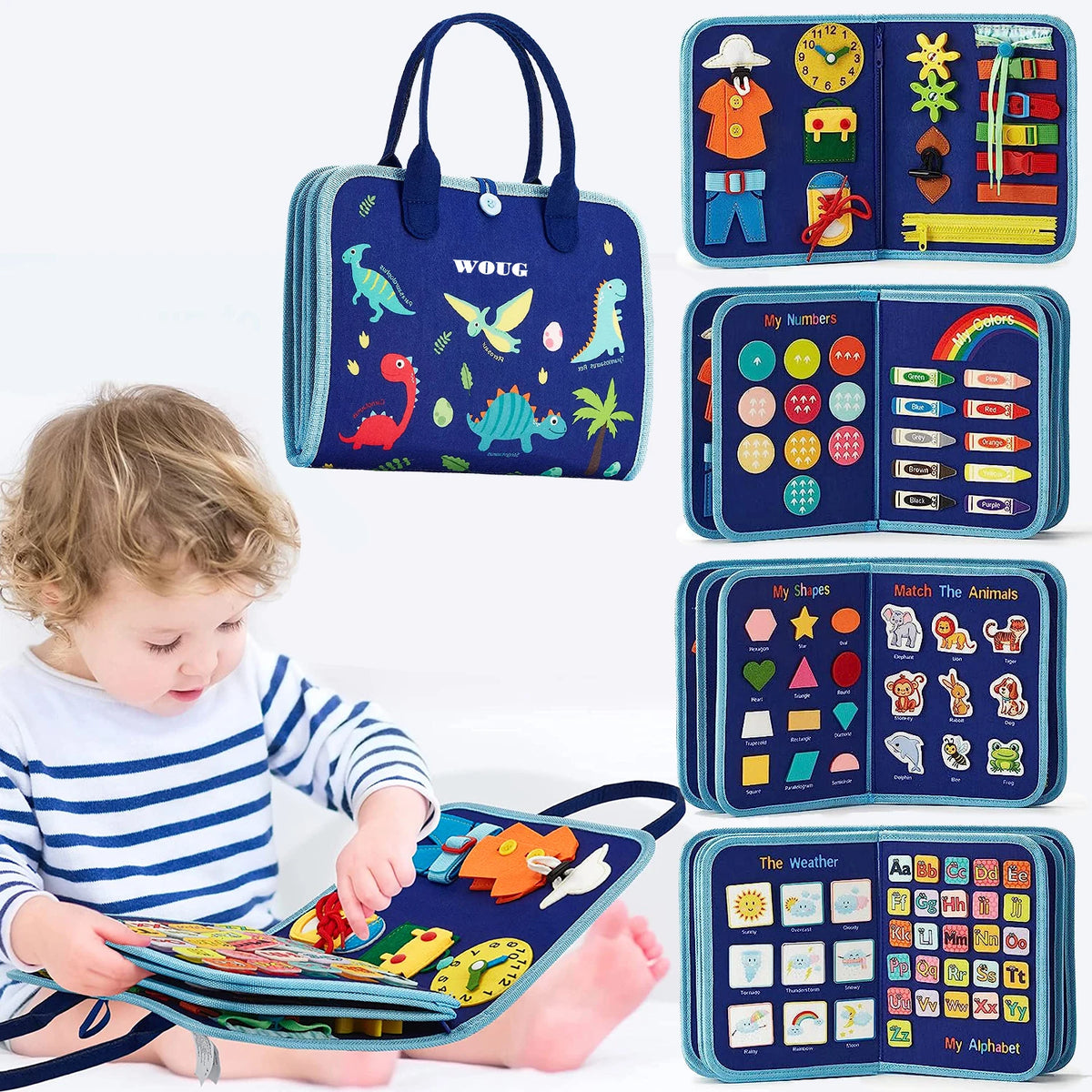 Toddler Montessori Busy Board