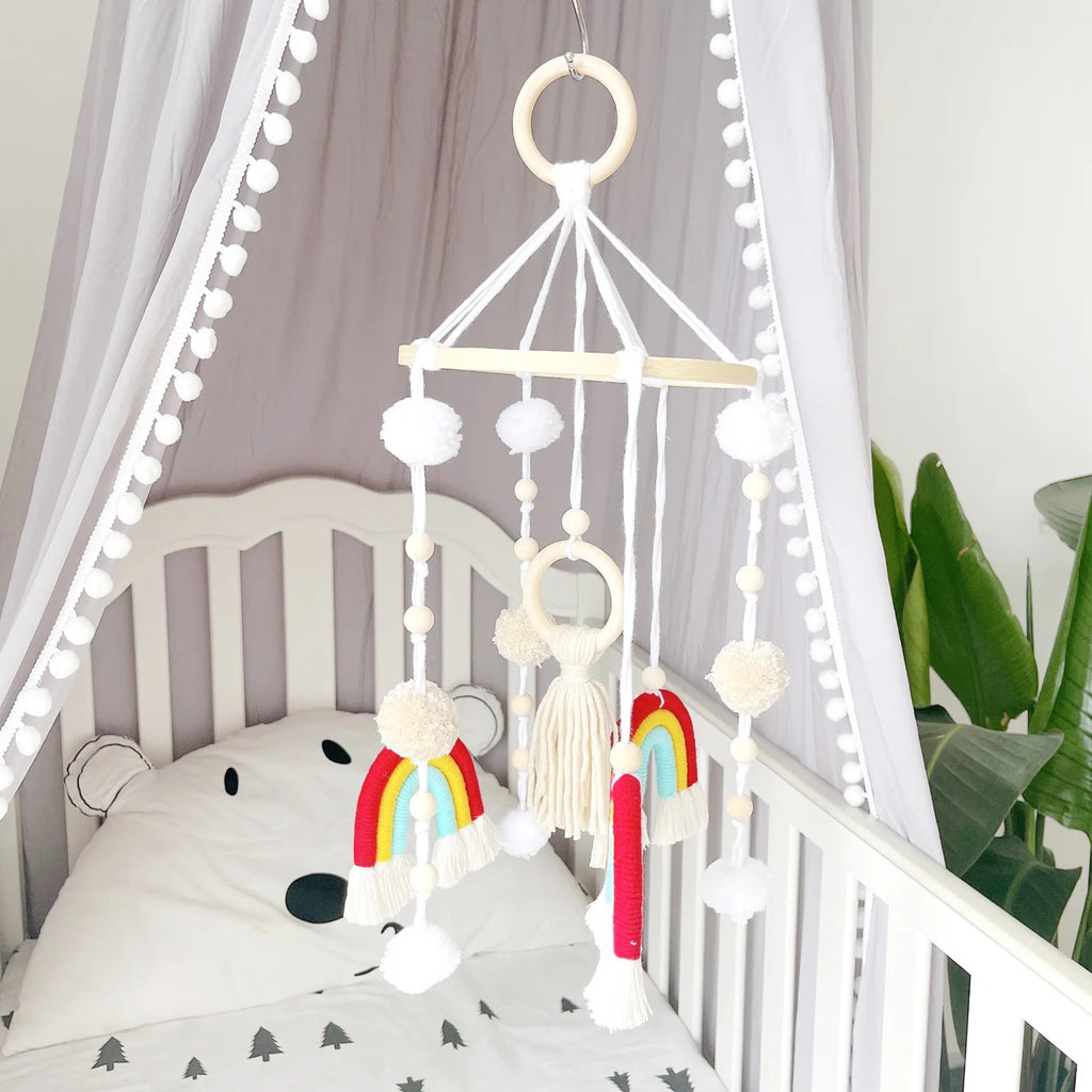 Children's Room Air Balance Pendant Rainbow Starry Sky Ins Wall Hanging Decoration Homestay Indoor Living Room Creative Pendant