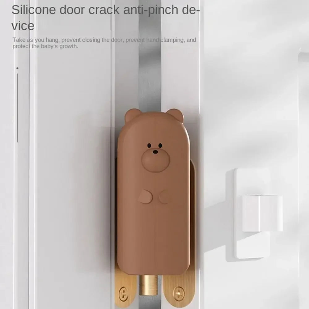 Baby Safety Door Stopper Anti Pinch Finger Guard Gap Protector for Child Proofing Home Nursery Room Preventing Slamming Injuries