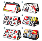 High-Contrast Baby Cloth Book & Mirror