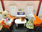 Miniature Items Dollhouse Furniture Accessories Living Room Bedroom Supermarket Shopping Games Family Interaction Doll Kids Toys