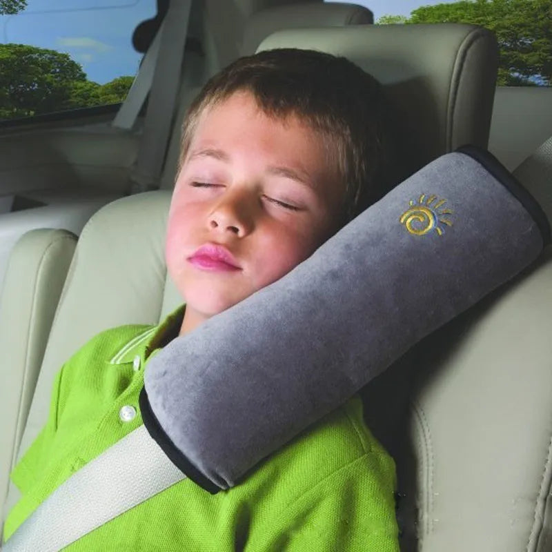Baby Pillow Car Safety Belt & Seat Sleep Positioner Protect Shoulder Pad Adjust Vehicle Seat Cushion for Kids Baby Playpens Tool