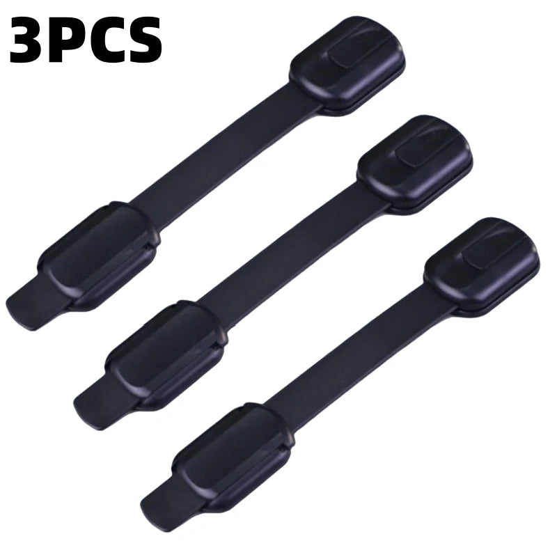Baby Safety Cabinet Locks Adhesive Child Proofing Latches To Baby Proof Cupboard Drawers Fridge Adjustable Kids Proofing Straps