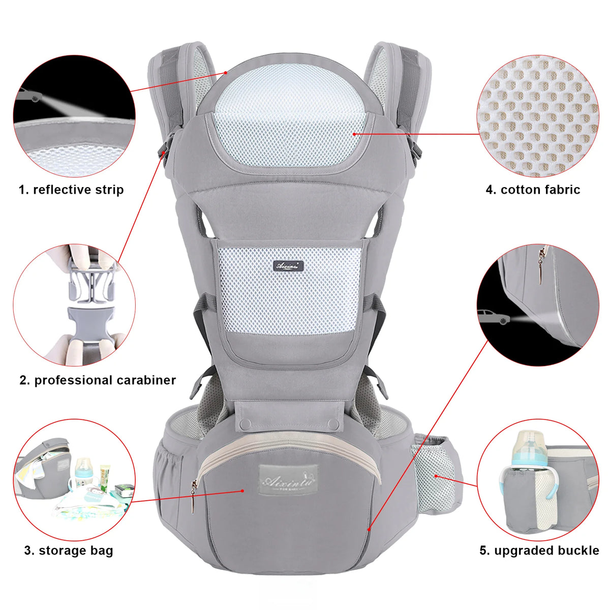Baby Carrier Travel Backpack