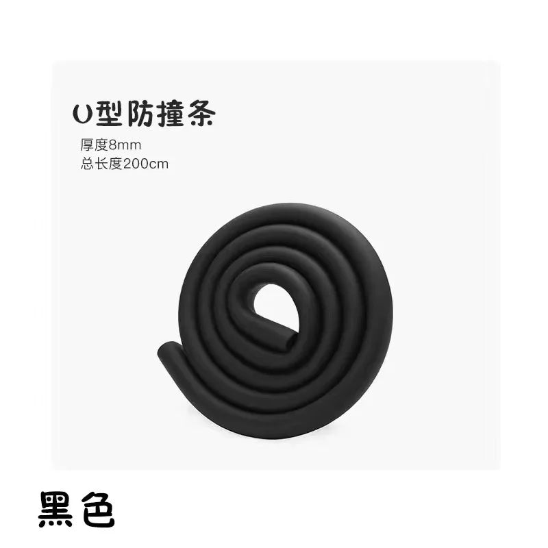2M Baby Safety Corner Protector Solid Color Edge Guards for Childproofing Home Furniture Corners Table Angle Protection Tape