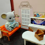 Miniature Items Dollhouse Furniture Accessories Living Room Bedroom Supermarket Shopping Games Family Interaction Doll Kids Toys