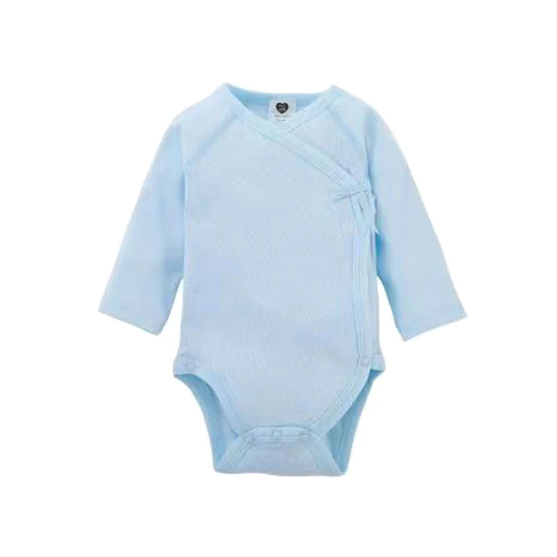 100% Cotton Long-Sleeve Baby Romper