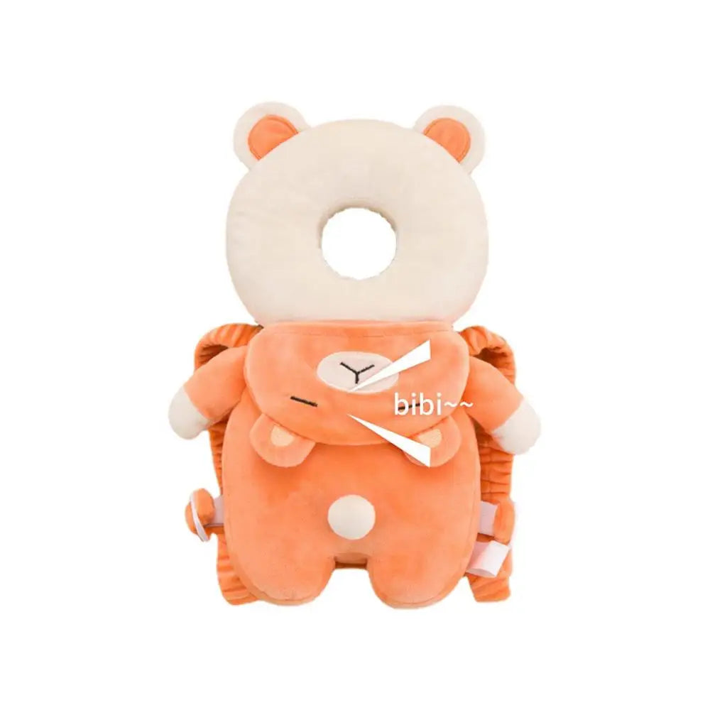 Baby Head Protector Safety Pad Cushion Cartoon Anti Fall Back Pillow Headrest Infant Toddler Baby Protection Backpack