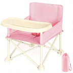 Durable High Chair with Adjustable Footrest