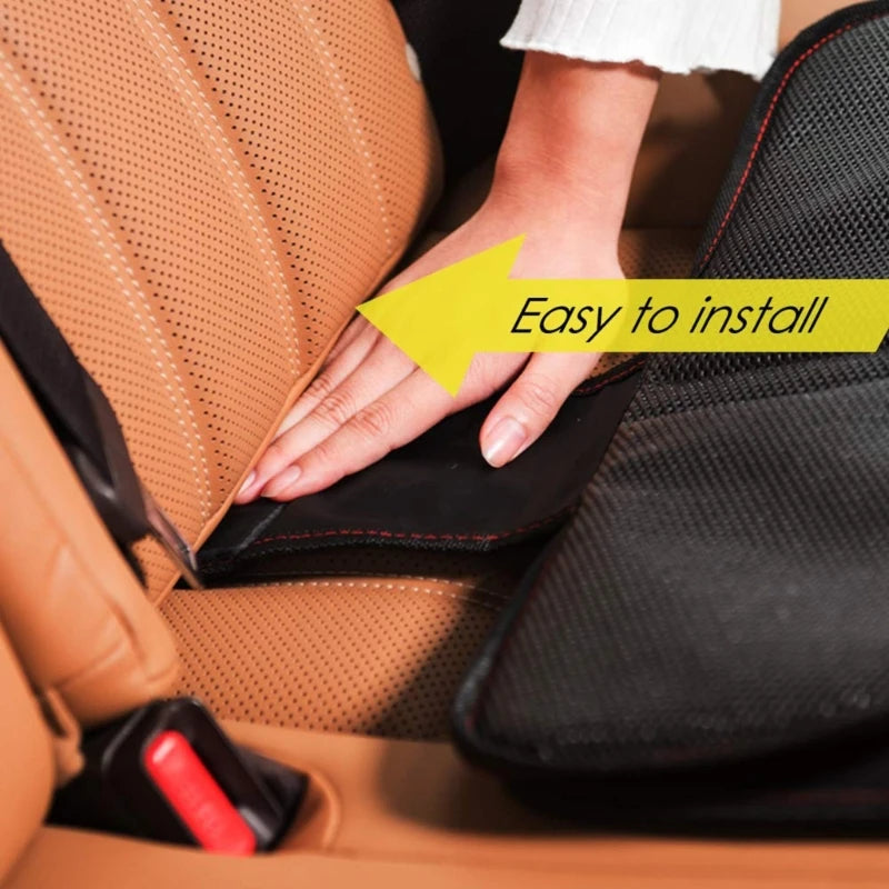 Universal Child Safety Seat Anti-Slip Anti-Scratch Mat Pads Waterproof Car Seat Protective Cover for-Baby Kid Protection