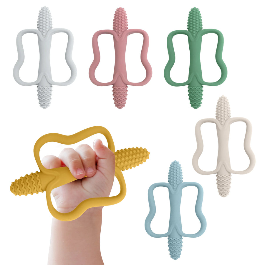 Easy-Grip Silicone Baby Teether