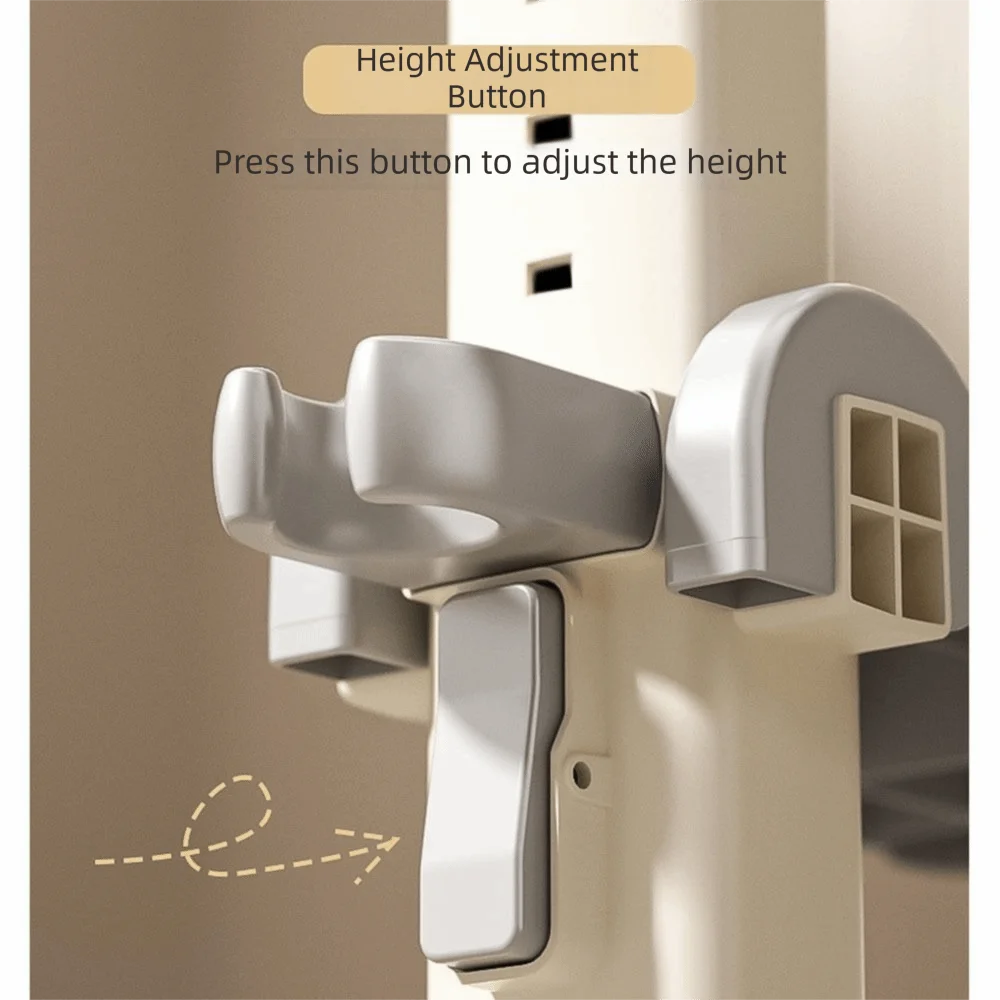 Non-Slip Baby Bath Stand Adjustable Free-Standing Baby Standing Shower Stand Safe Multifunctional Infant Bath Support