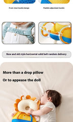 AIBEDILA Baby Head Protector Safety Pad Cushion Cartoon Anti Fall Back Pillow Headrest Newborn Infant Toddler Baby Protection