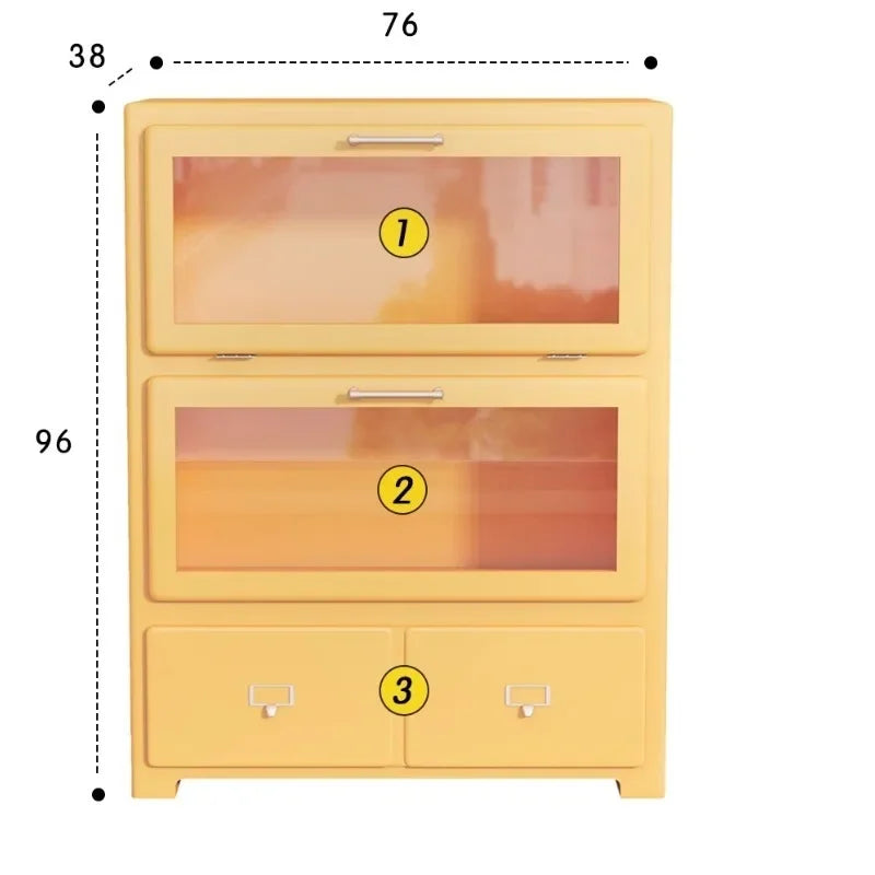 Nordic Kid Living Room Cabinets Office Standing Organize Toys Cabinet House Shelves Meuble De Rangements Home Accessories