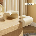4pcs Soft Baby Proofing Corner Guards - Pre-Taped Table Corner Protector for Child Safety Furniture Bumper & Sharp Edge