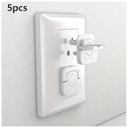 1-20Pc Baby Proof Outlet Covers Child Safety Plug Protector Reusable Socket Caps Electrical Outlet Plug Covers for Childproofing