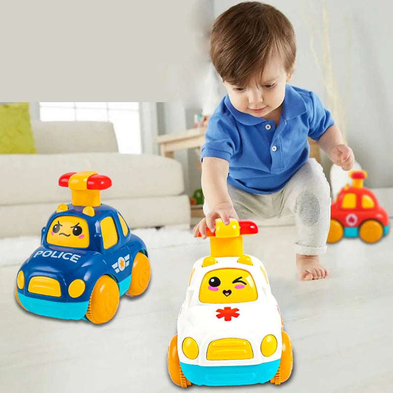 Press & Go Cartoon Toy Car