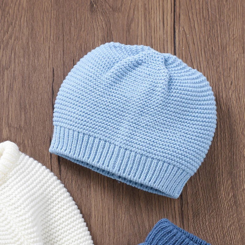 4-Piece Knit Baby Outfit Set